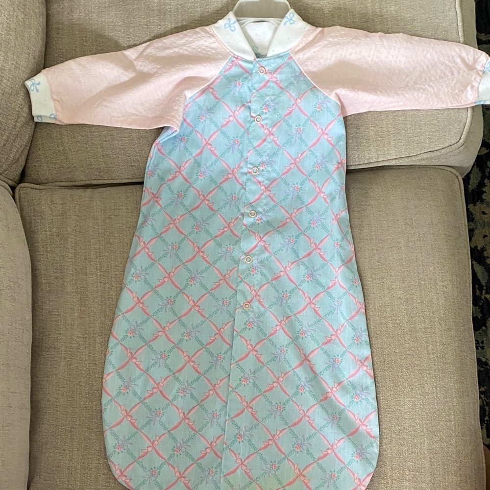 Grandmillenial infant sleep sack